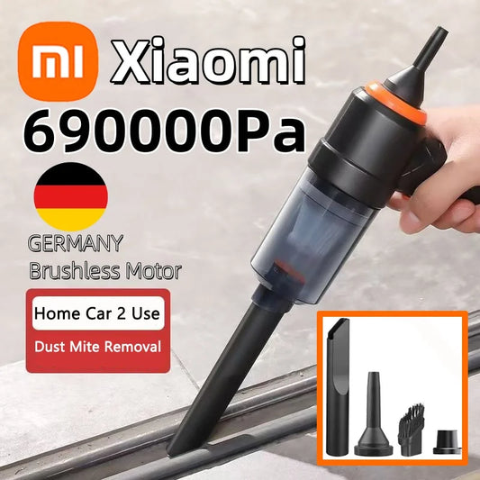 Xiaomi 690000Pa Wireless Car Vacuum Cleaner 120W 1200Mah High-Power Vacuum Cordless Handheld Auto Portabale Vacuum Cleaner
