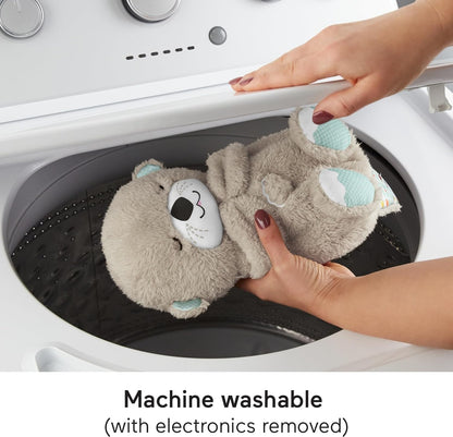 Soothe 'N Snuggle Otter: The Essential Portable Plush Sound Machine for Your Newborn! ✨🎶✨