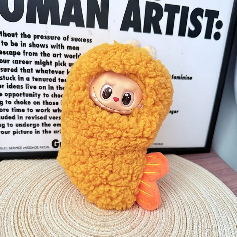 Anime Figure Plush Doll Macaroon Action Doll Hobbies Pendant Model Toy Cute Monster Replica Keychain Toys Birthday Gift 2025