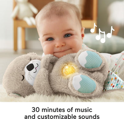 Soothe 'N Snuggle Otter: The Essential Portable Plush Sound Machine for Your Newborn! ✨🎶✨