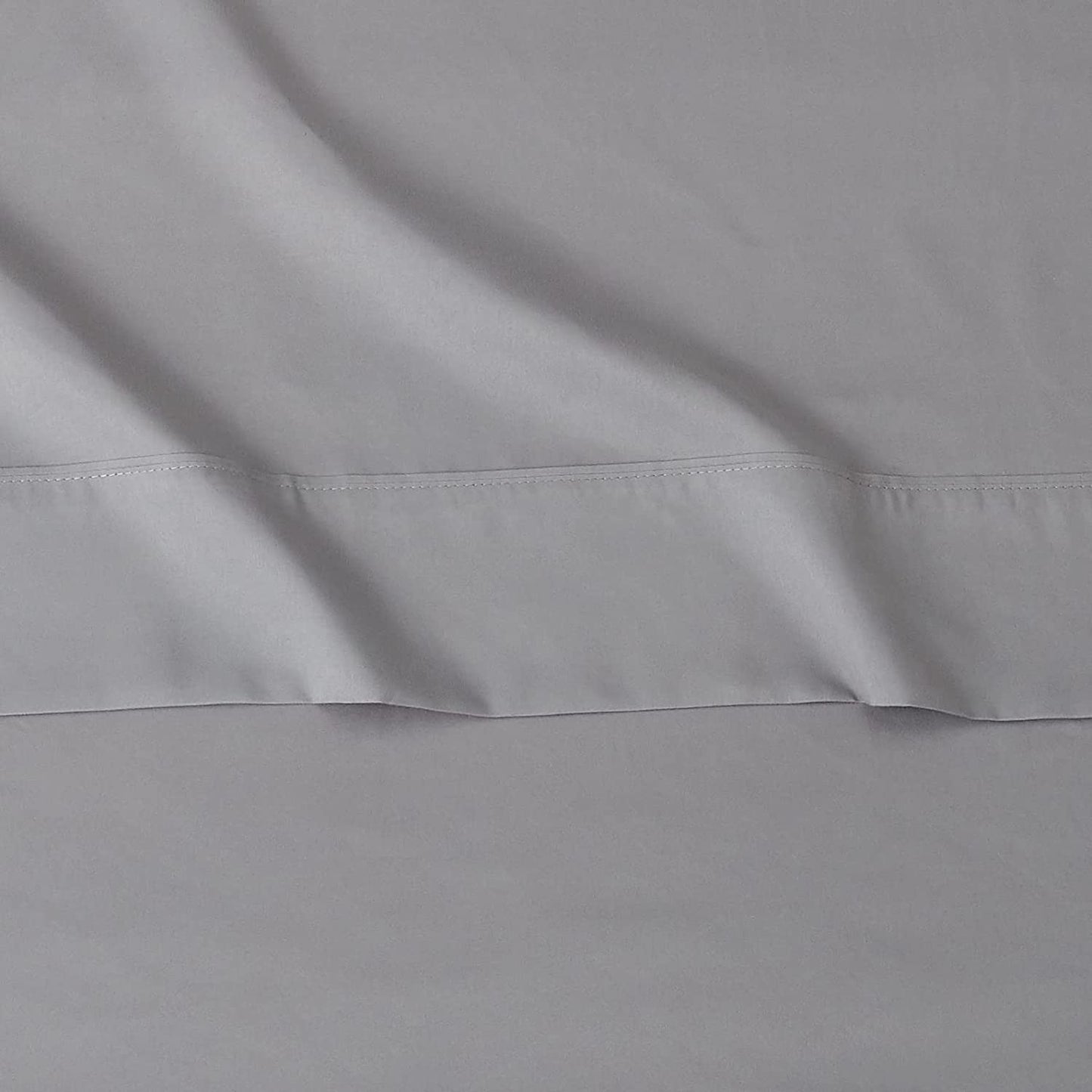 Lightweight Super Soft Comfortable Brushed Microfiber 4 Piece Bed Sheet Set with 36Cm Deep Pockets, Queen, Dark Gray, Solid