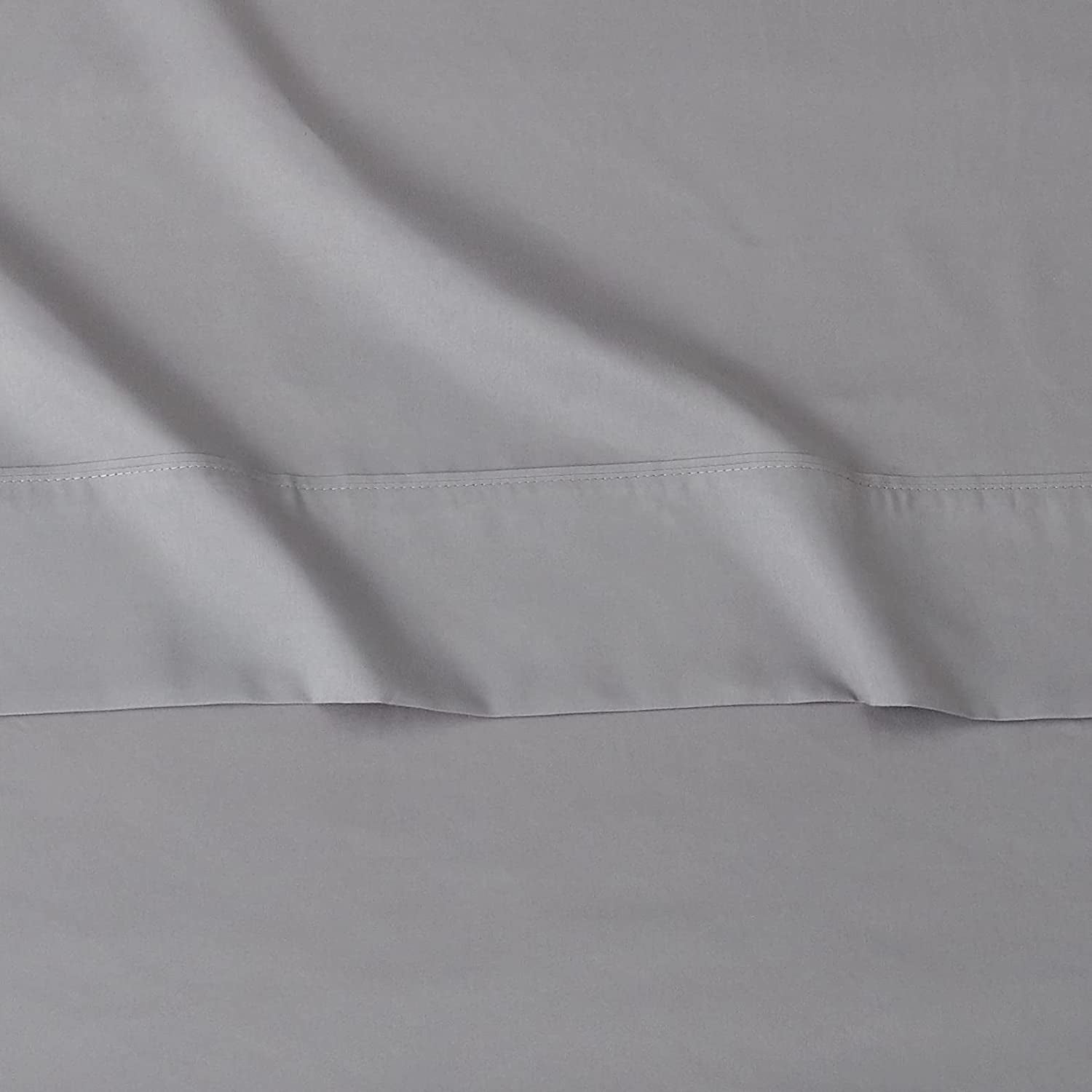 Lightweight Super Soft Comfortable Brushed Microfiber 4 Piece Bed Sheet Set with 36Cm Deep Pockets, Queen, Dark Gray, Solid