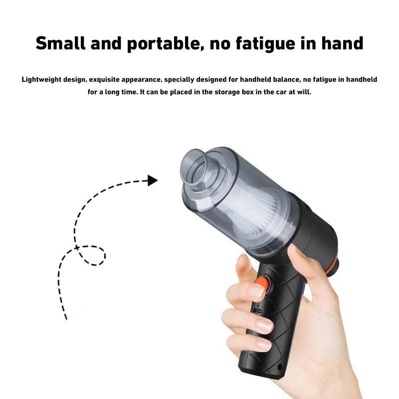 Xiaomi 690000Pa Wireless Car Vacuum Cleaner 120W 1200Mah High-Power Vacuum Cordless Handheld Auto Portabale Vacuum Cleaner