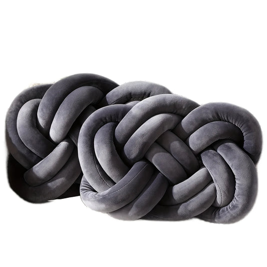 40X30CM Sofa Knot Pillow for Home Sofa and Bedroom Decoration Increase Comfort and Style Solid Simple Modern Color PP Cotton