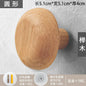 Natural Wooden Wall Mounted Coat Hooks Minimalist Hat Key Hanger Pegs for Hanging Towel Cap Bag Home Entryway Decoration 2025