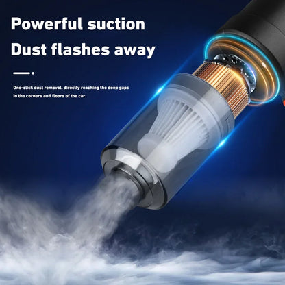 Xiaomi 690000Pa Wireless Car Vacuum Cleaner 120W 1200Mah High-Power Vacuum Cordless Handheld Auto Portabale Vacuum Cleaner