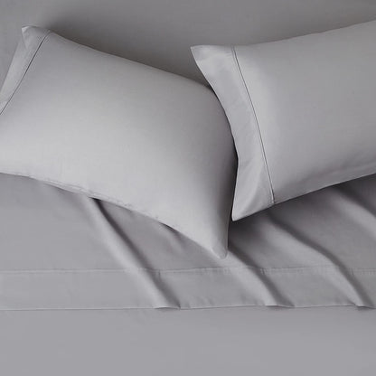 Lightweight Super Soft Comfortable Brushed Microfiber 4 Piece Bed Sheet Set with 36Cm Deep Pockets, Queen, Dark Gray, Solid