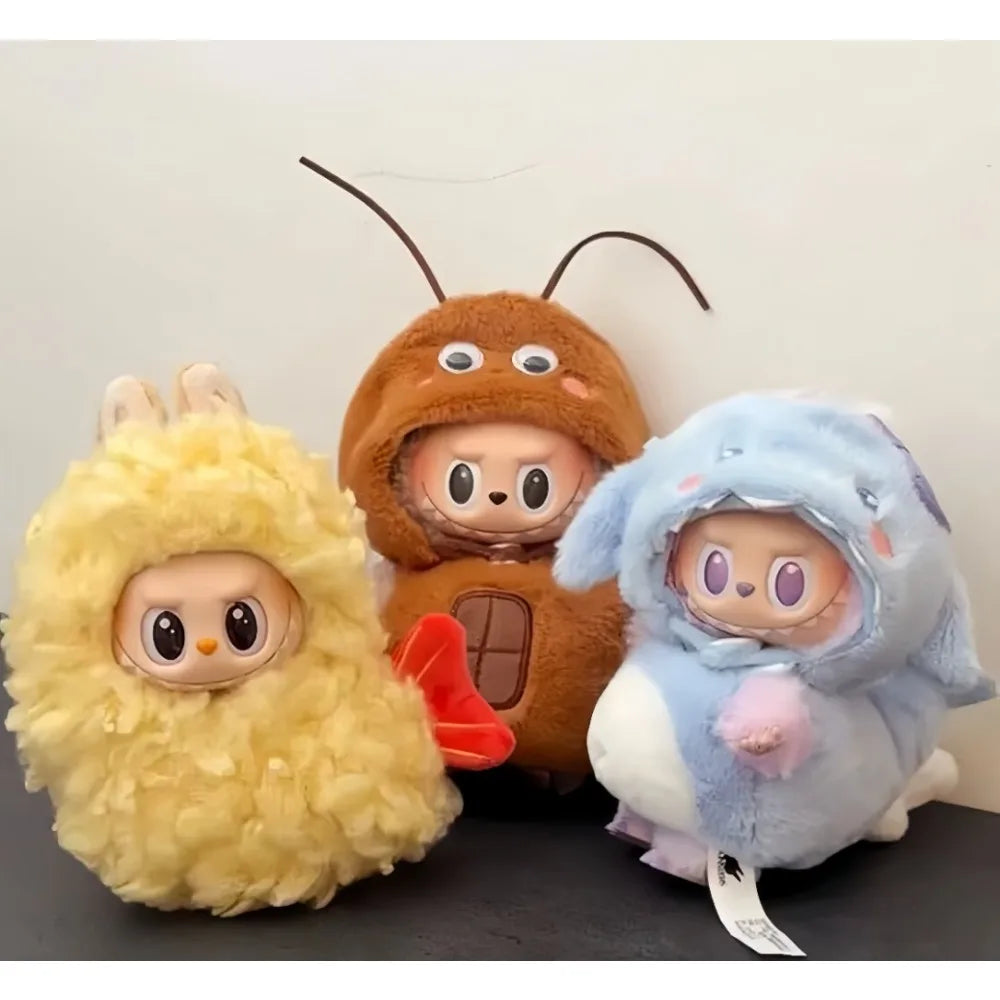 Anime Figure Plush Doll Macaroon Action Doll Hobbies Pendant Model Toy Cute Monster Replica Keychain Toys Birthday Gift 2025